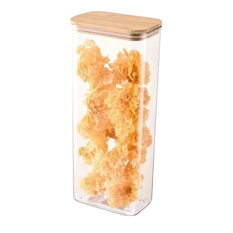 Glass Containers with Bamboo Lids