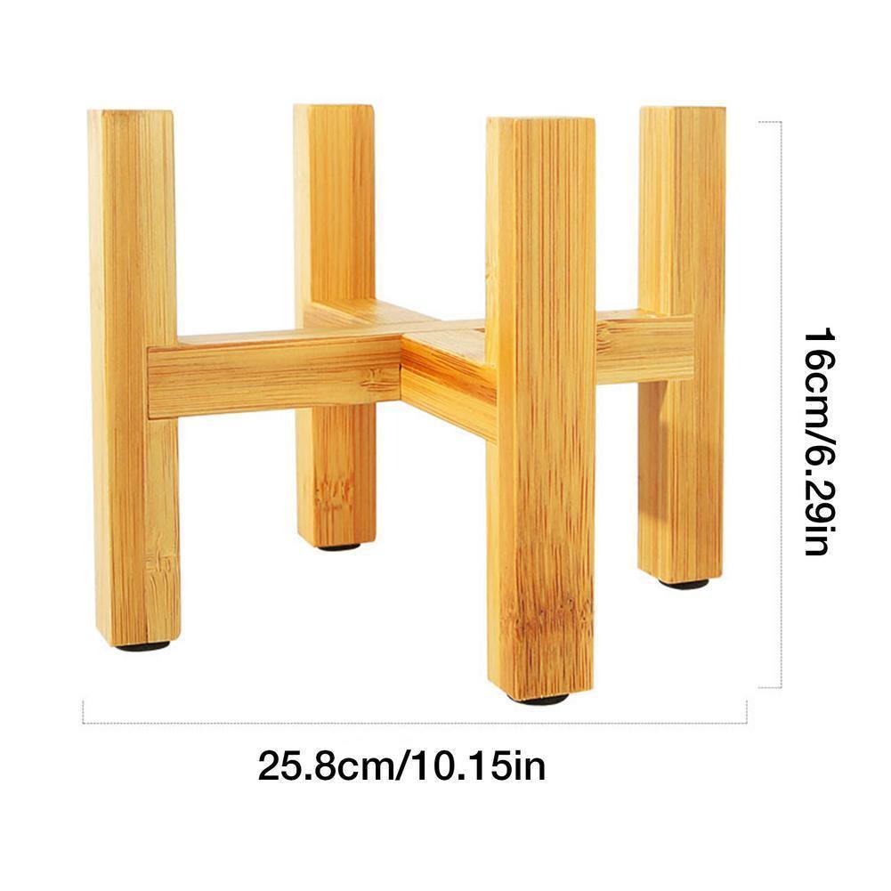 Sovrik Bamboo Plant Stand | Adjustable & Stable | Perfect for Indoor Use