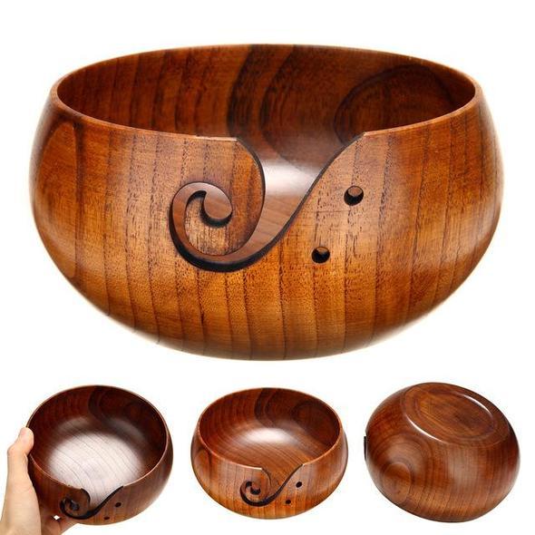 Sovrik Wooden Yarn Bowl