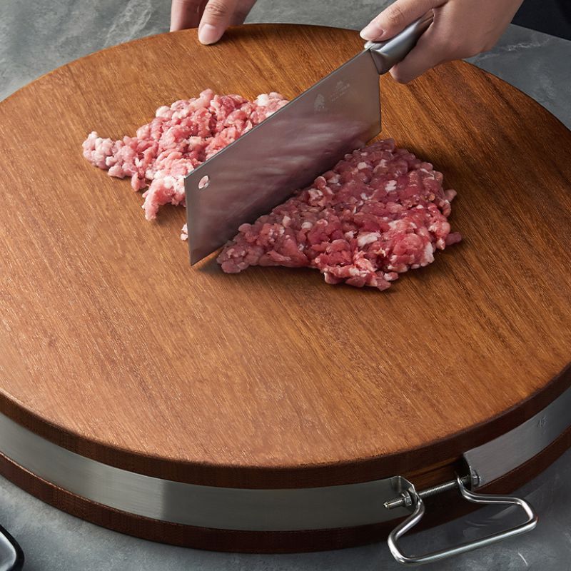 Solid Black Bamboo Cutting Board