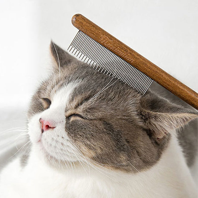 Sovrik Knot Comb with Wooden Handle