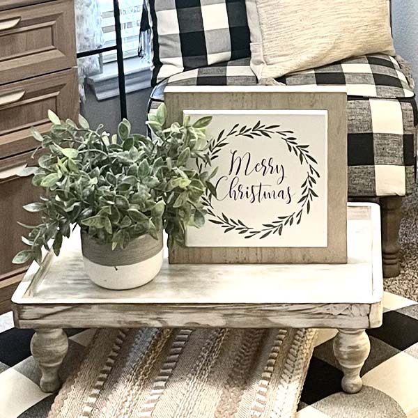 Sovrik Height Stand with Wooden Legs, Set of 2