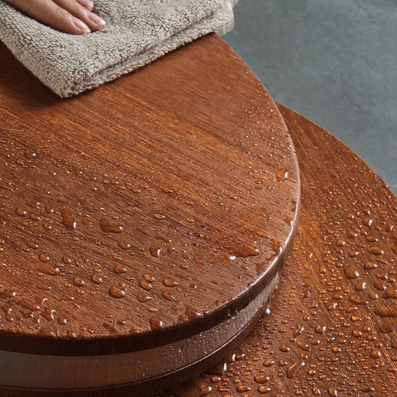 Solid Black Bamboo Cutting Board