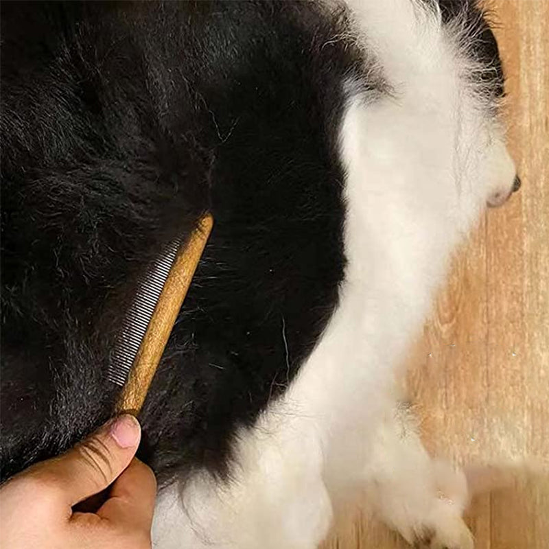 Sovrik Knot Comb with Wooden Handle