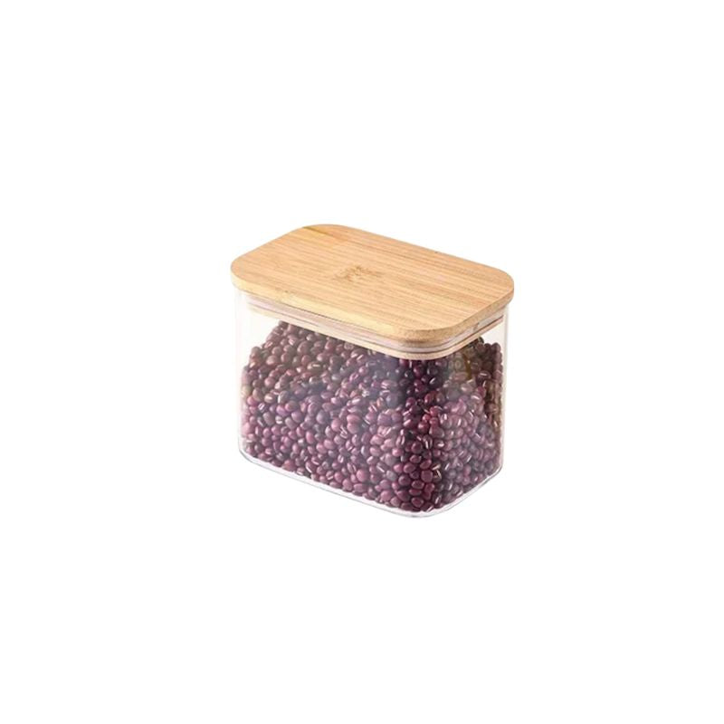 Glass Containers with Bamboo Lids