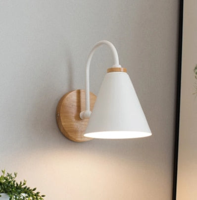 Sovrik Dunlampe Wooden wall lamp