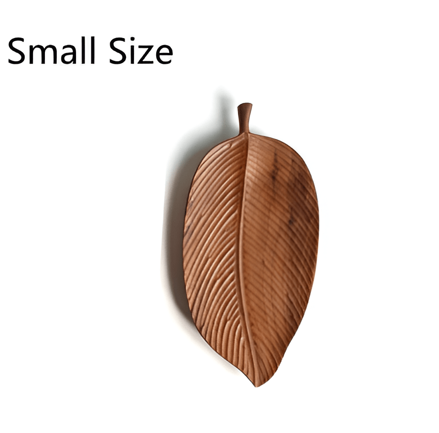 Sovrik Wooden Decoration Leaf Tray