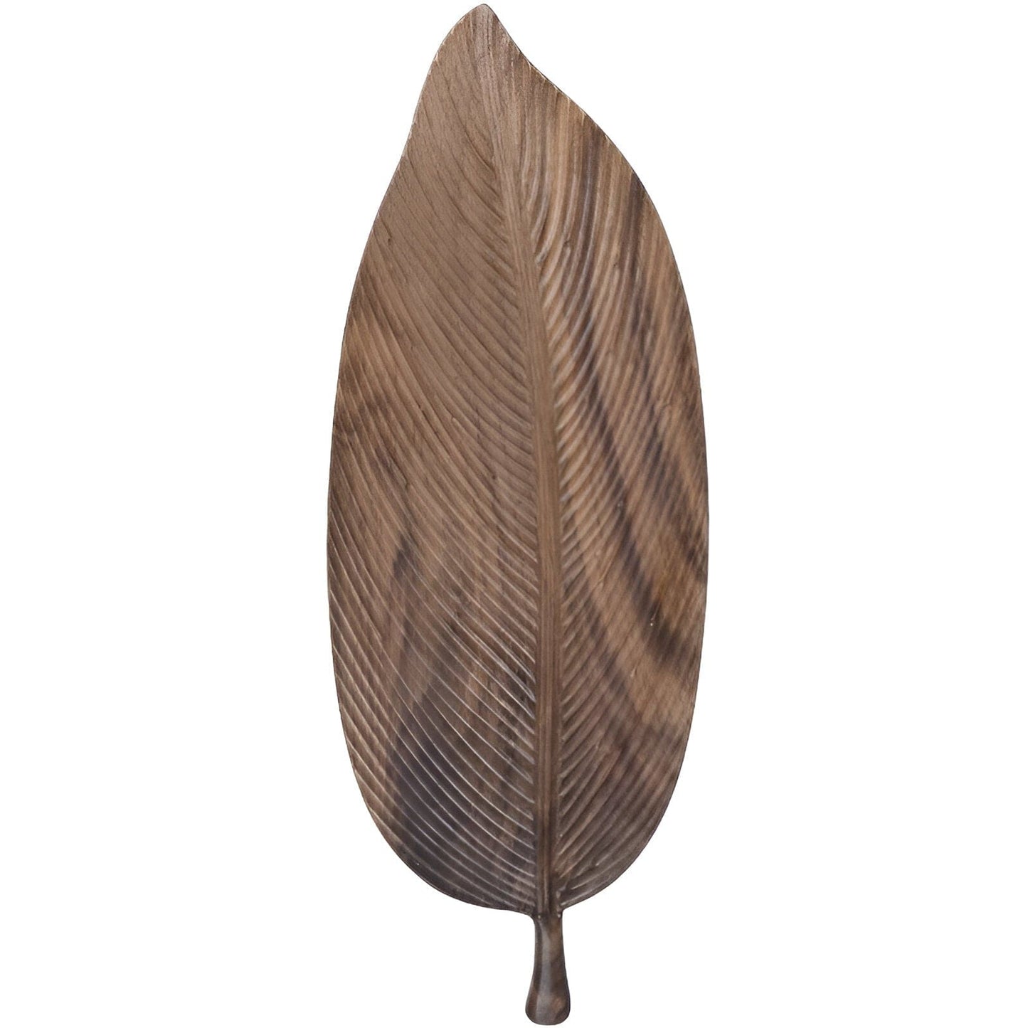 Sovrik Wooden Decoration Leaf Tray