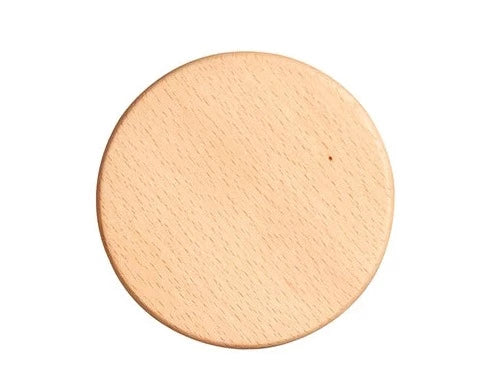 Walnut wood chest with decoration