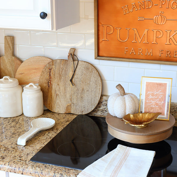 Sovrik Pumpkin Charcuterie Cutting Board