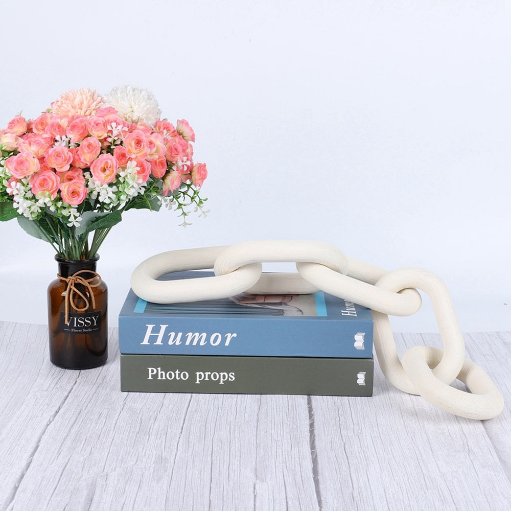 Sovrik Nordic Handmade Wooden Chain Link Sail