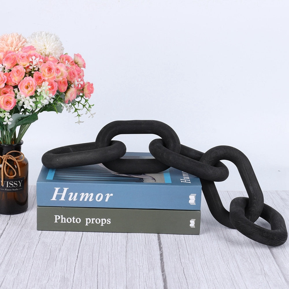 Sovrik Nordic Handmade Wooden Chain Link Sail