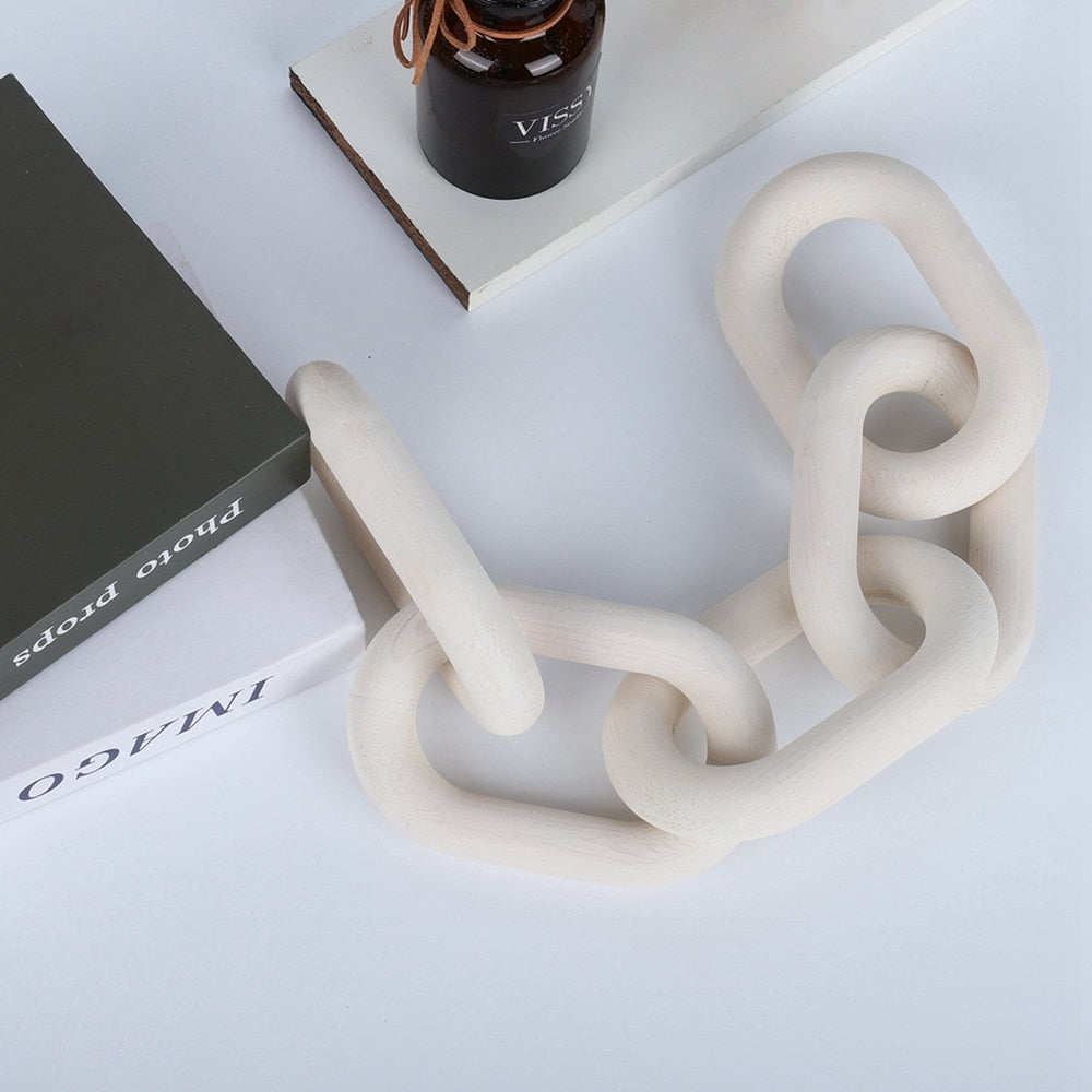 Sovrik Nordic Handmade Wooden Chain Link Sail