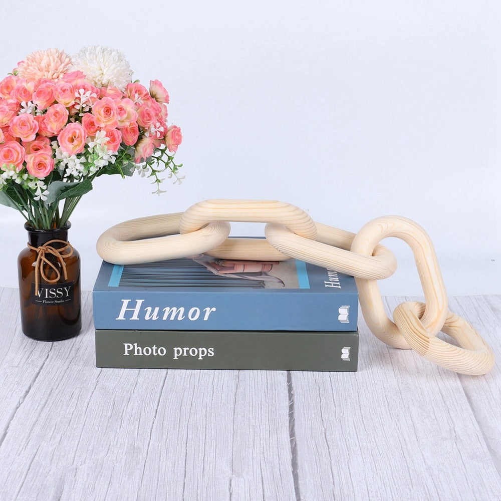 Sovrik Nordic Handmade Wooden Chain Link Sail