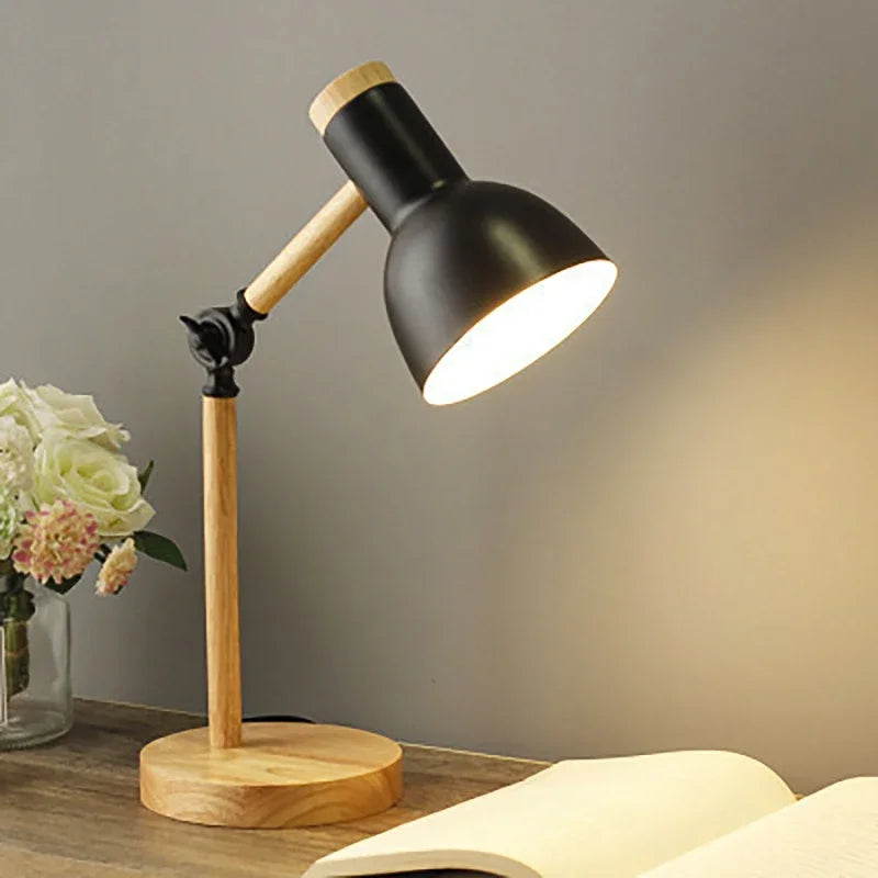 Sovrik Colored Wooden Table Lamp