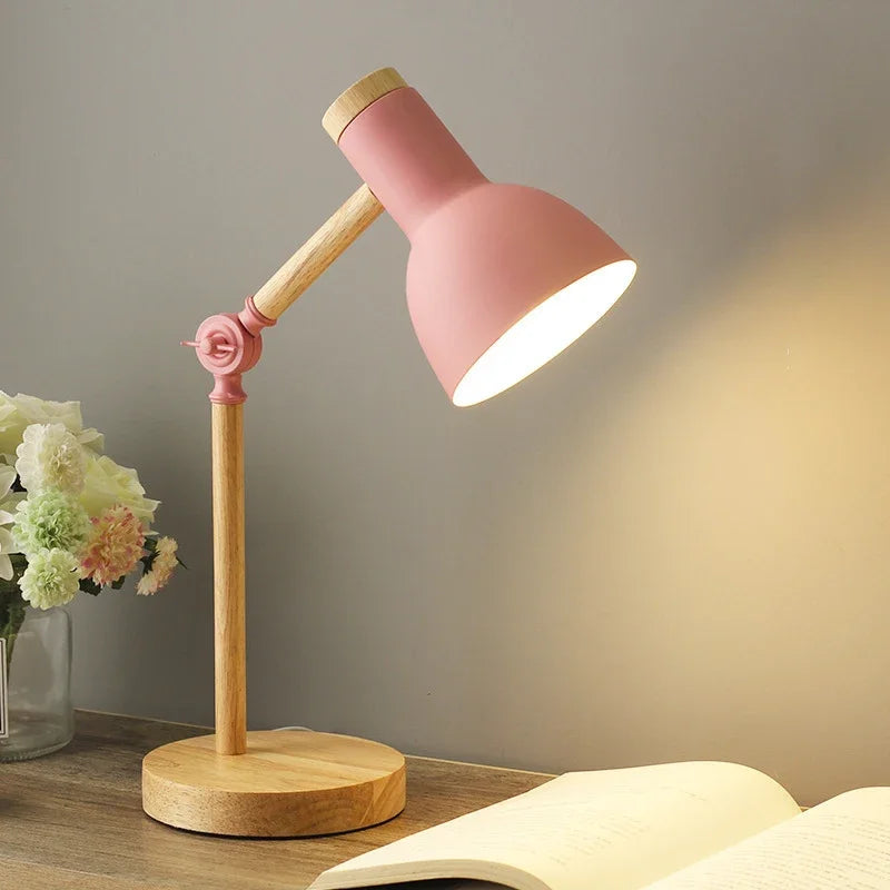 Sovrik Colored Wooden Table Lamp