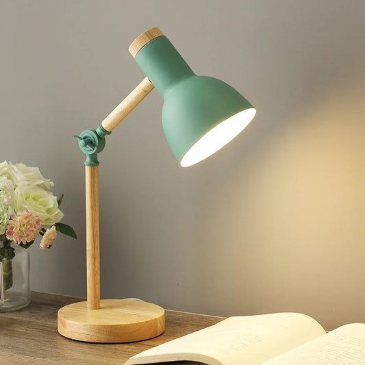 Sovrik Colored Wooden Table Lamp