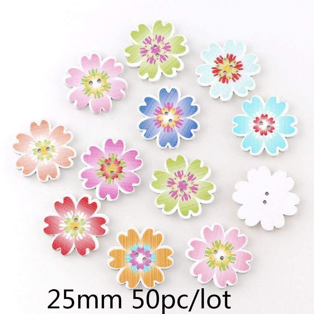 Sovrik pieces Vintage Navigation Anchor Pattern Wooden Buttons Sewing Scrapbook Craft Accessories Decorative Button Craft Embellishments 