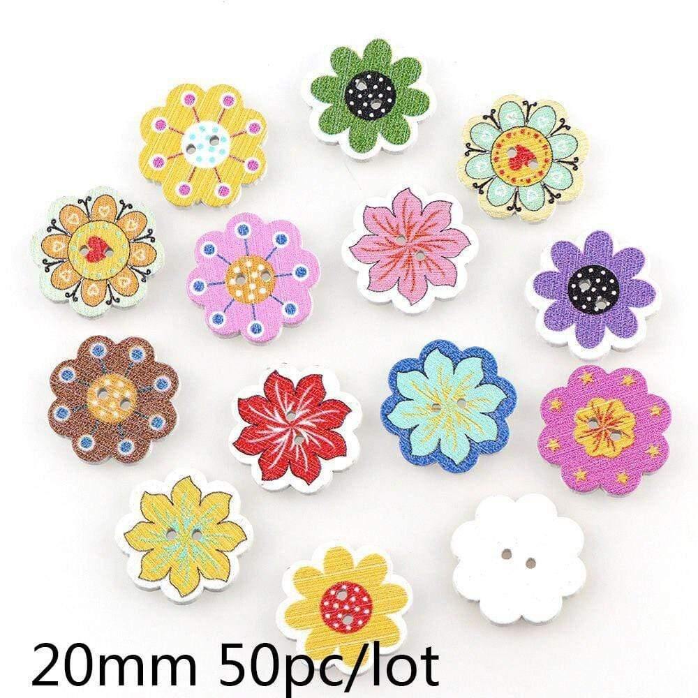 Sovrik pieces Vintage Navigation Anchor Pattern Wooden Buttons Sewing Scrapbook Craft Accessories Decorative Button Craft Embellishments 