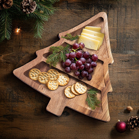 Sovrik Christmas Tree Serving Platter
