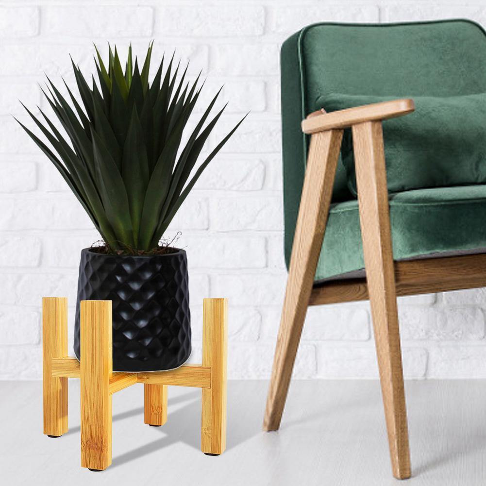 Sovrik Bamboo Plant Stand | Adjustable & Stable | Perfect for Indoor Use