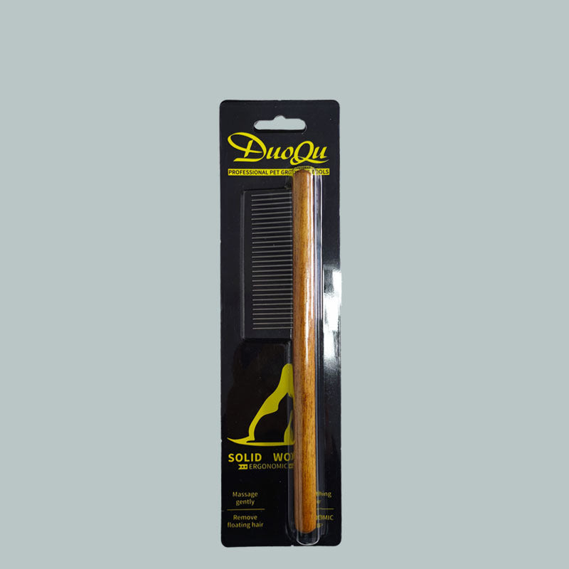 Sovrik Knot Comb with Wooden Handle