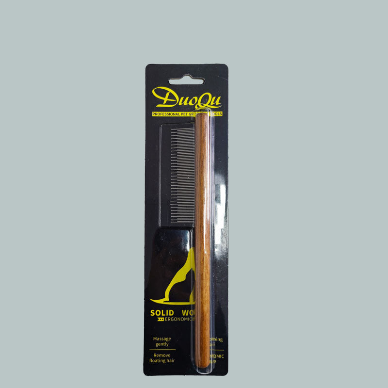 Sovrik Knot Comb with Wooden Handle