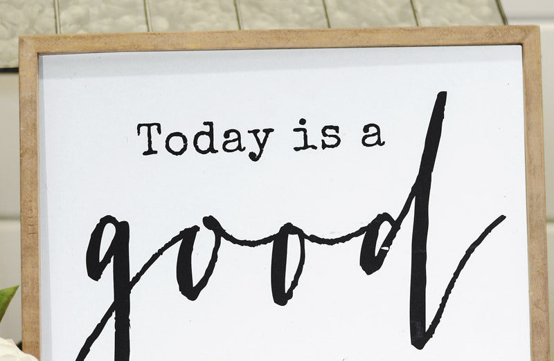 Sovrik Wooden Good Day Sign